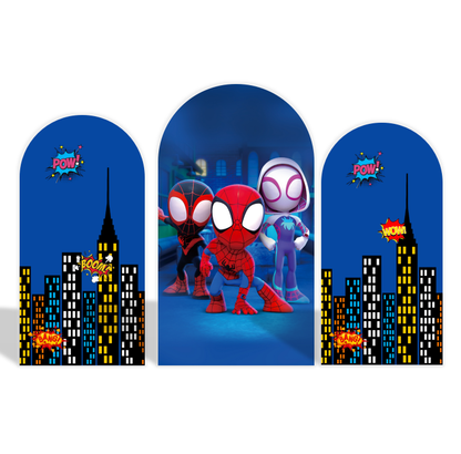 Avenger arch  Birthday Party Arch Backdrop Wall Cloth Cover