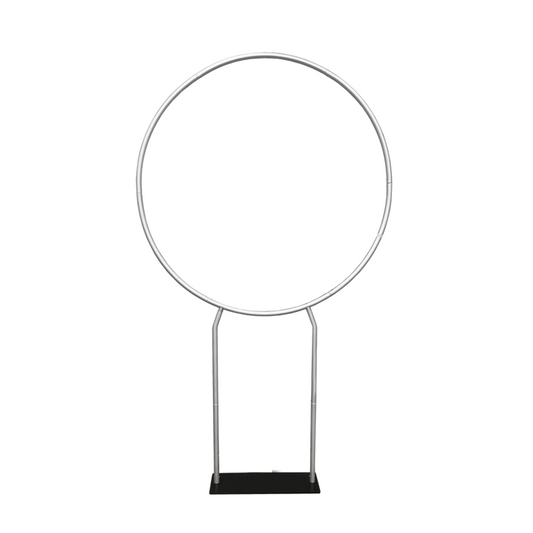 5ft High Feet Aluminum Round Circle Backdrop Stand