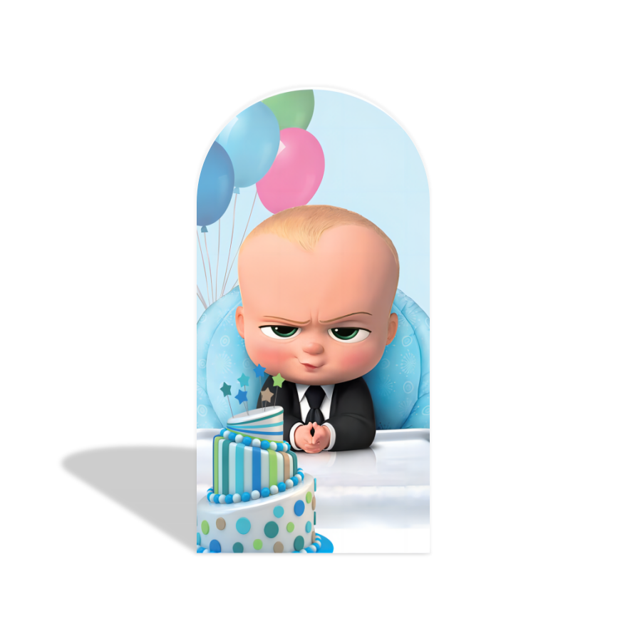 Boss baby arch  Birthday Party Arch Backdrop Wall Cloth Cover