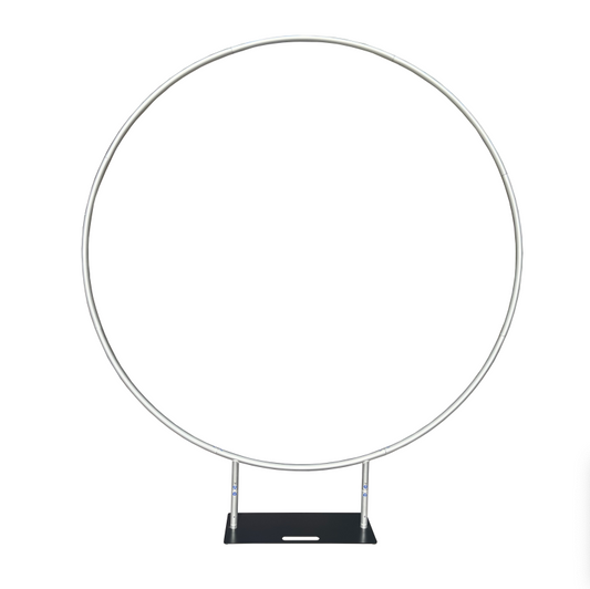6ft 6.5ft 7ft 7.2ft Aluminum Alloy tube Round Circle Backdrop Stand For Wedding Birthday Baby Shower