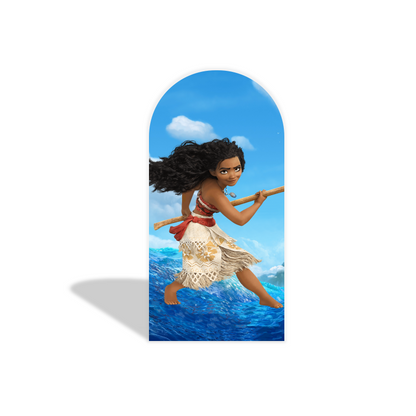 Moana arch  Birthday Party Arch Backdrop Wall Cloth Cover