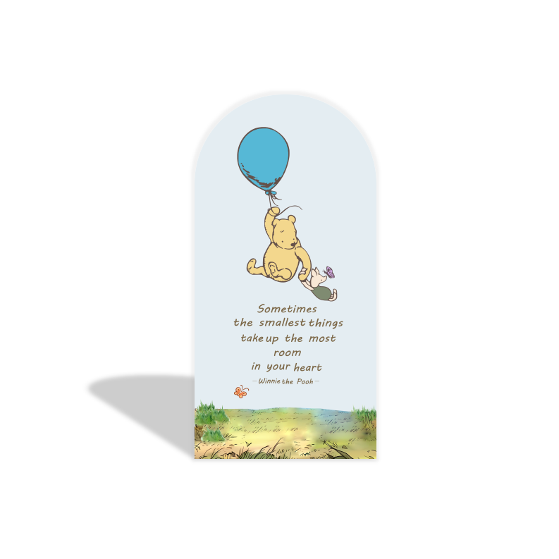 Winnie the pooh arch  Birthday Party Arch Backdrop Wall Cloth Cover