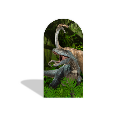 Jurassic World Park arch  Birthday Party Arch Backdrop Wall Cloth Cover