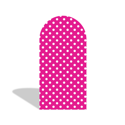 Pink Barbie Birthday Party Arch Backdrop Wall Cloth  Cover