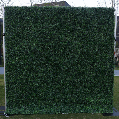 Handmade Artificial Cloth Curtain Fence Hedge Plant Wall For Birthday Wedding Backdrop Decoration Outdoor Event Party Decor Props