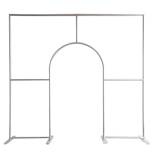 Aluminum Alloy Tube Open Door Welcome Arch Backdrop Wall Stand For Birthday Wedding Party Decoration