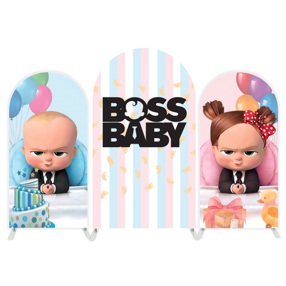 Boss baby arch  Birthday Party Arch Backdrop Wall Cloth Cover