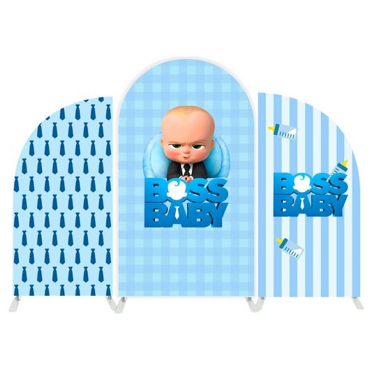 Boss baby arch  Birthday Party Arch Backdrop Wall Cloth Cover