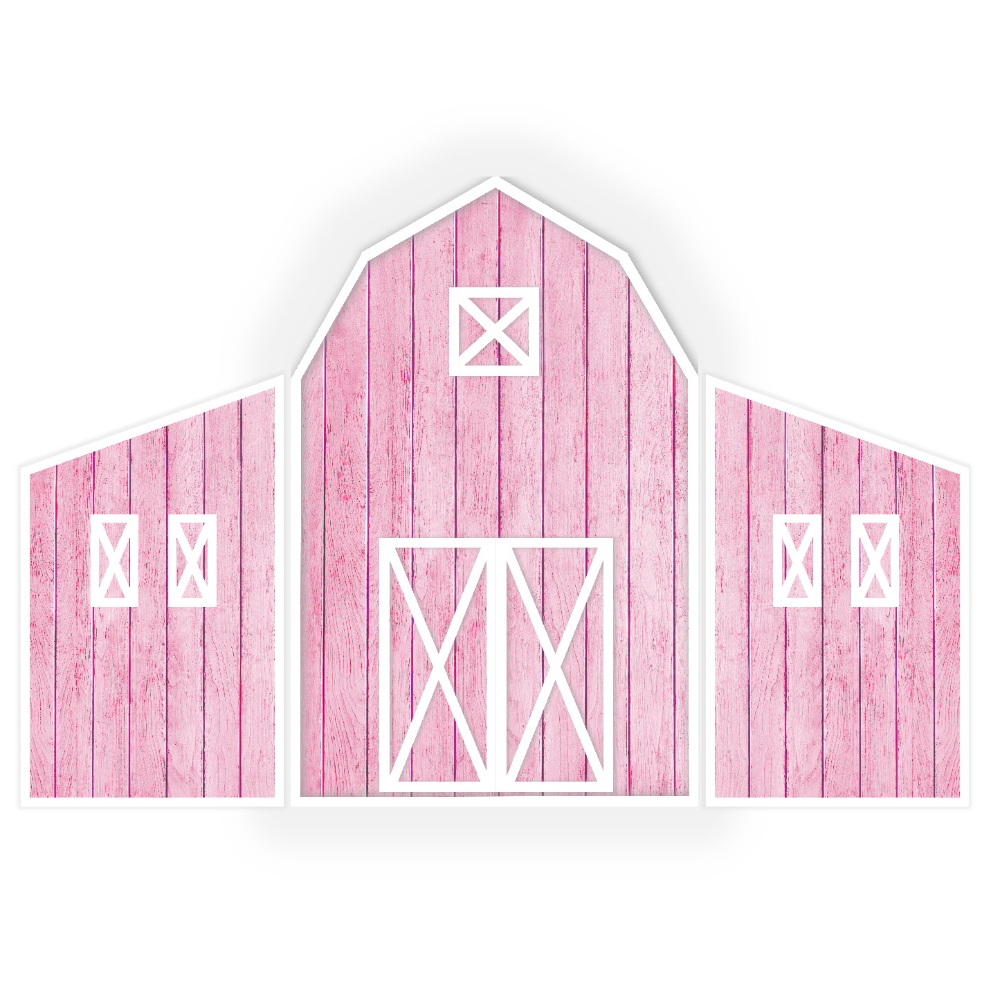 Barn Arch Backdrop Wall Stand Kits For Farm Theme Birthday Baby Shower Party Decoration